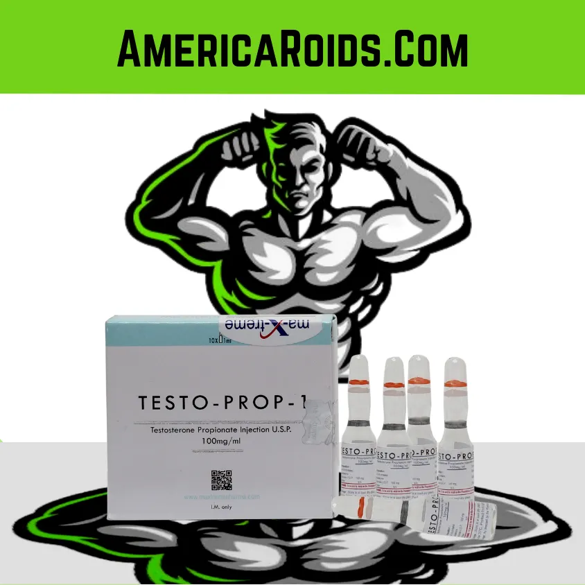 Testosterone Propionate 100 mg ampoules by Maxtreme