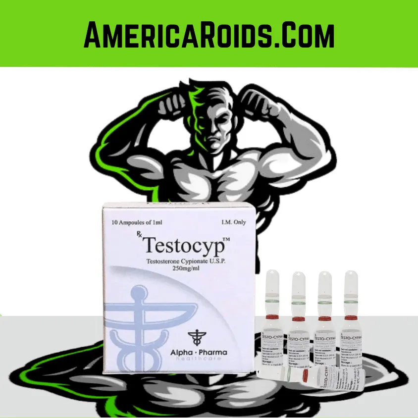 Testosterone Cypionate 250 mg 10 ampoules by Alpha Pharma