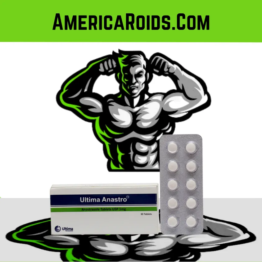 Anastrozole 1 mg 30 pills by Ultima