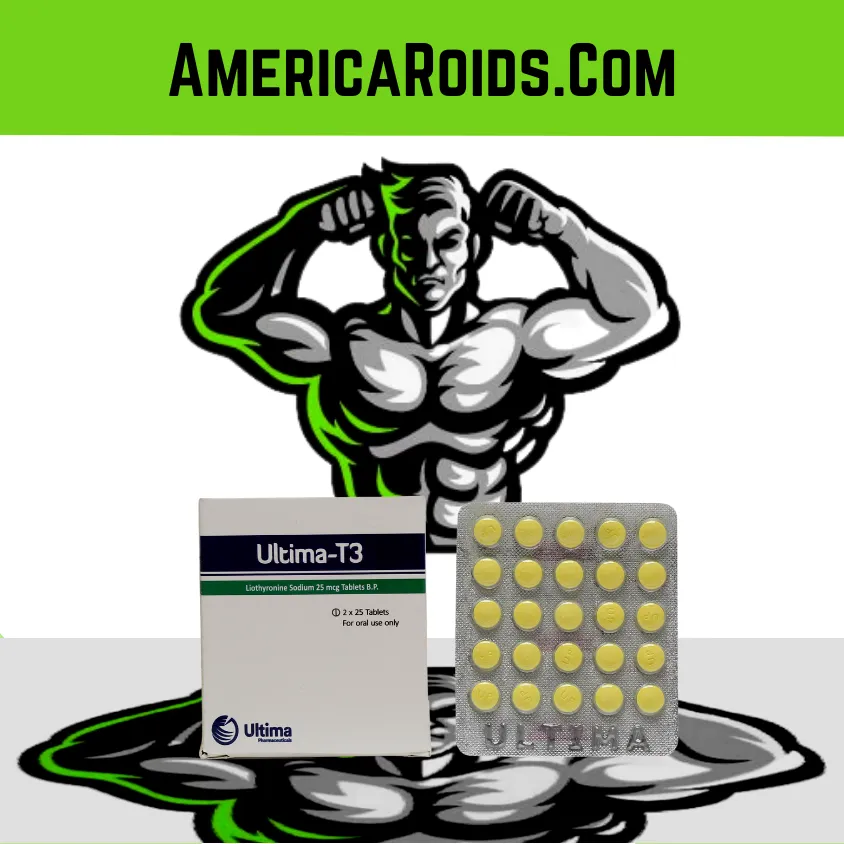 T3 25 mcg 50 pills by Ultima